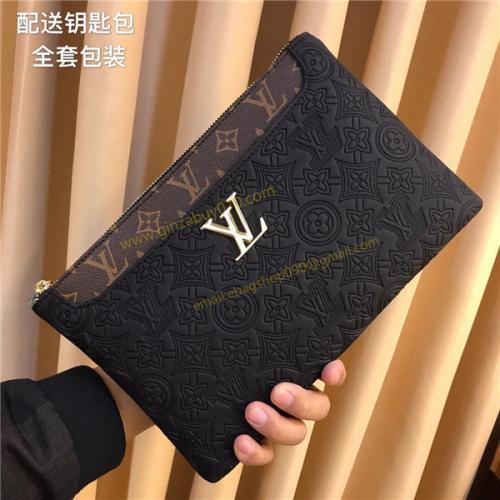 人気販売中ルイヴィトン  Louis Vuitton クラッチバッグ 6297 メンズ 実物の写真 スーパーコピーN品代引き可能国内発送後払い安全必ず届く優良サイト