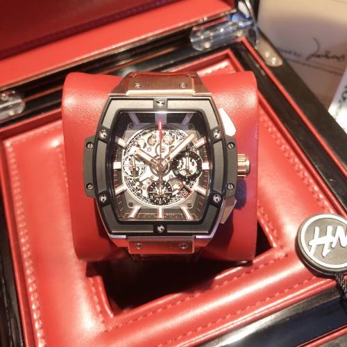 ウブロHUBLOTブランド時計コピー代引き対応安全 Asian 7750搭載 28800振動 ビッグバン GX2001P1800-7750-15