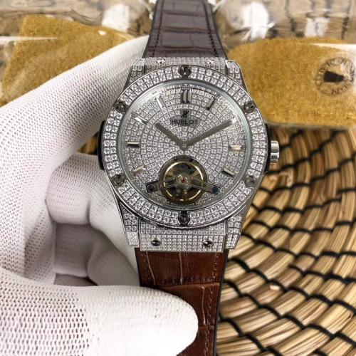 ウブロ（HUBLOTブランドスーパーコピー腕時計）高品質 メンズ 腕時計 自動巻き時計 ダイヤモンド
