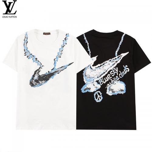 絶大な人気を誇るルイヴィトン Louis Vuitton ナイキ Nike 2色 半袖 Tシャツ メンズ/レディース 実物の写真 スーパーコピー代引き対応国内発送後払い送料無料安全必ず届く信用できるサ...