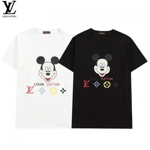 絶大な人気を誇るルイヴィトン Louis Vuitton 半袖 Tシャツ 2色 メンズ/レディース 実物の写真 スーパーコピー代引き対応国内発送後払い送料無料安全必ず届く信用できるサイト