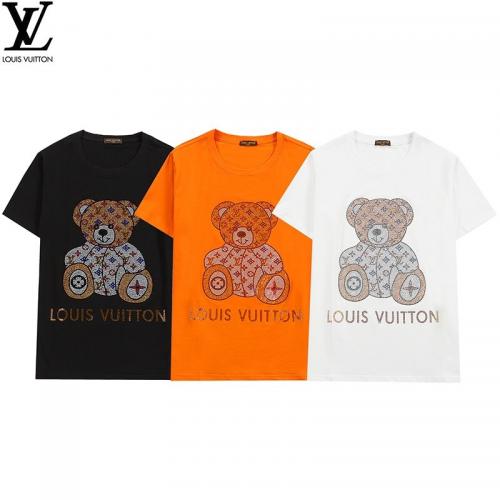 絶大な人気を誇るルイヴィトン Louis Vuitton 半袖 Tシャツ 3色 メンズ/レディース 実物の写真 スーパーコピー代引き対応国内発送後払い送料無料安全必ず届く信用できるサイト