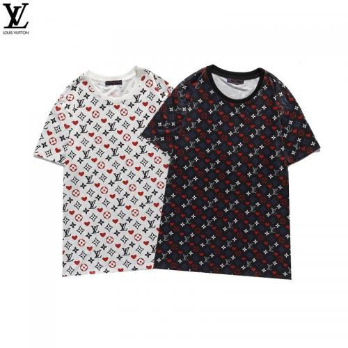 絶大な人気を誇るルイヴィトン Louis Vuitton 半袖 Tシャツ 2色 メンズ/レディース 実物の写真 スーパーコピー代引き対応国内発送後払い送料無料安全必ず届く信用できるサイト