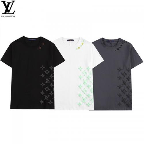 絶大な人気を誇るルイヴィトン Louis Vuitton 半袖 Tシャツ 3色 メンズ/レディース 実物の写真 スーパーコピー代引き対応国内発送後払い送料無料安全必ず届く信用できるサイト