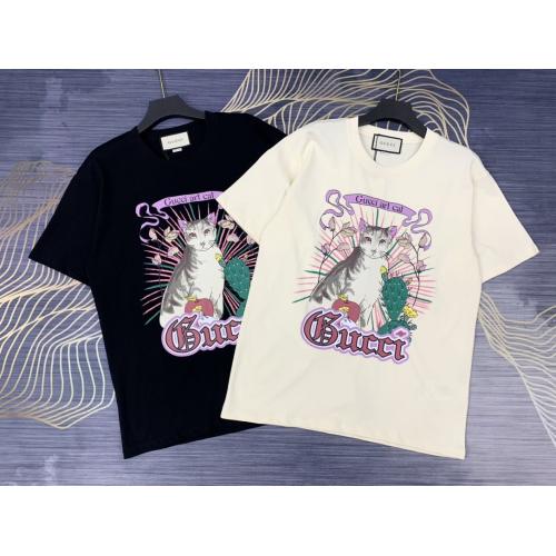 人気が爆発 Gucci グッチ Tシャツ 2色 メンズ/レディース 半袖 実物の写真 スーパーコピーN品代引き対応国内発送後払い送料無料安全必ず届く信用できるサイト