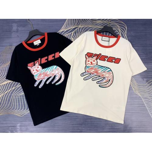 人気が爆発 Gucci グッチ Tシャツ メンズ/レディース 2色 半袖 実物の写真 スーパーコピーN品代引き対応国内発送後払い送料無料安全必ず届く信用できるサイト