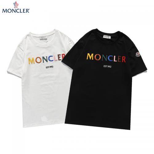 国内発送後払いモンクレール Moncler 半袖 2色 メンズ/レディース Tシャツ 実物の写真 スーパーコピーTシャツN品代引き対応送料無料安全必ず届く信用できるサイト