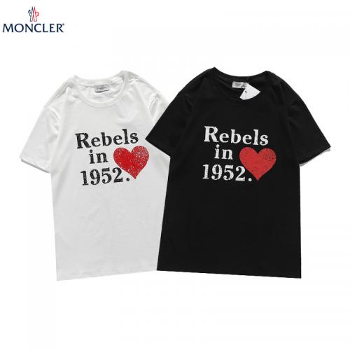 国内発送後払いモンクレール Moncler 半袖 2色 メンズ/レディース Tシャツ 実物の写真 スーパーコピーTシャツN品代引き対応送料無料安全必ず届く信用できるサイト