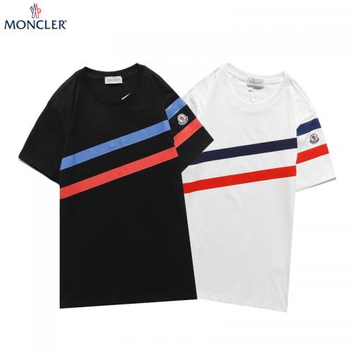 国内発送後払いモンクレール Moncler 半袖 2色メンズ/レディース Tシャツ 実物の写真 スーパーコピーTシャツN品代引き対応送料無料安全必ず届く信用できるサイト