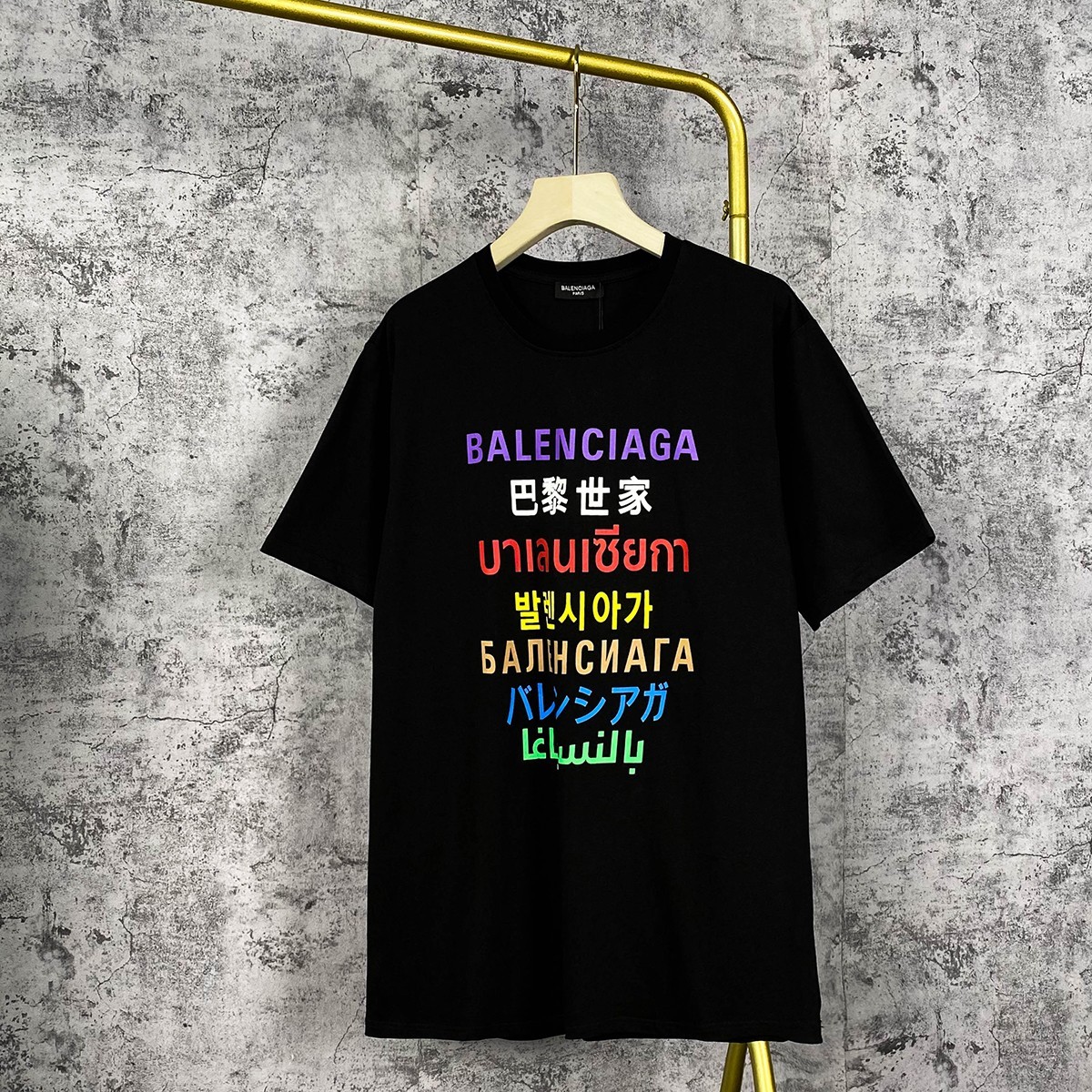 3色 ファッションBalenciaga バレンシアガ 半袖 Tシャツ 実物の写真スーパーコピー服N品代引き対応国内発送後払い安全必ず届く人気