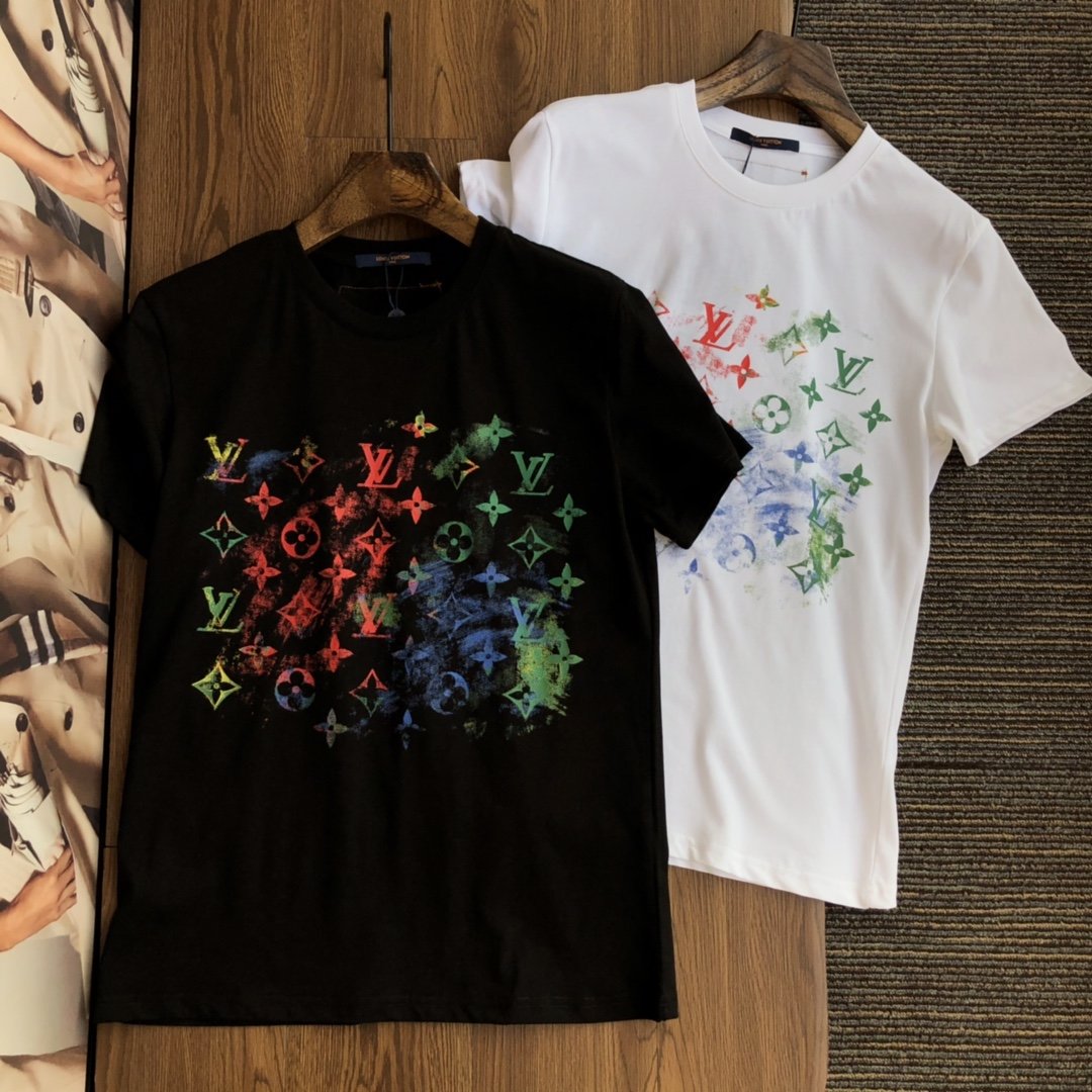 2色 オススメランキング商品 ルイヴィトン Louis Vuitton 半袖 Tシャツ 実物の写真スーパーコピー服N品代引き対応国内発送後払い