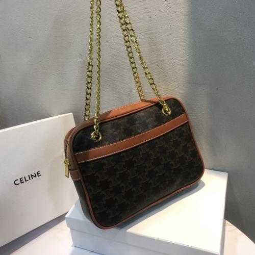 2色 安全安いCeline セリーヌ チェーンバッグ Patapans ショルダーバッグ実物の写真 スーパーコピー必ず届く N品代引き可能国内発送後払い優良サイト