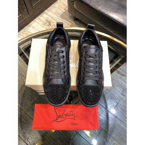 2色 高評価クリスチャンルブタンChristianLouboutin スニーカー メンズ 実物の写真 スーパーコピー靴安全必ず届くN品代引き可能国内発送後払い優良サイト