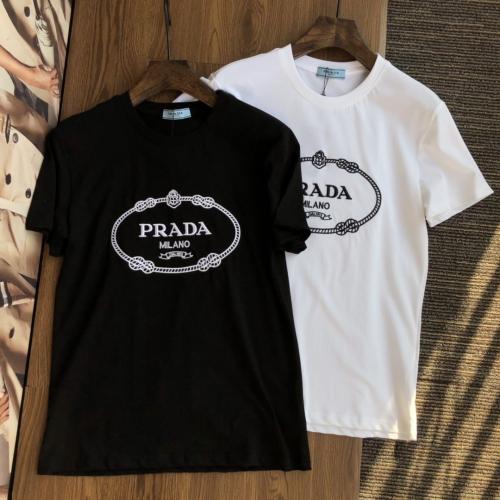 ファッション Prada プラダ 半袖 Tシャツ 実物の写真スーパーコピー服N品代引き対応国内発送後払い安全必ず届く人気サイト