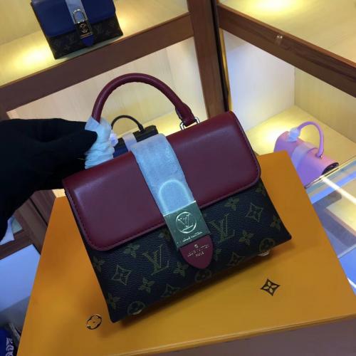 ばれない ルイヴィトン Louis Vuitton  ショルダーバッグ M43577/M43124 One Handle Monogram レディース ハンドバッグ スーパーコピーバッグN品代引き対応...