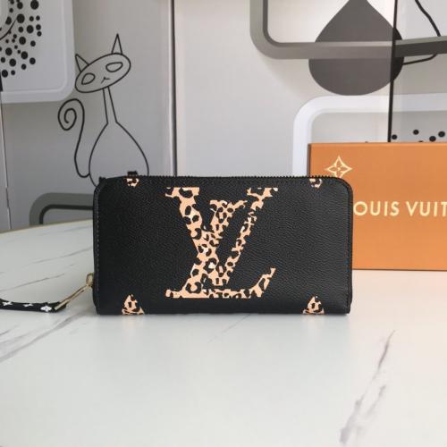 2色 絶対オススメルイヴィトン Louis Vuitton Monogram Giant ファスナー長財布 M67875/M60017 Zippyブランドスーパーコピー財布N品代引き対応国内発送後払い...