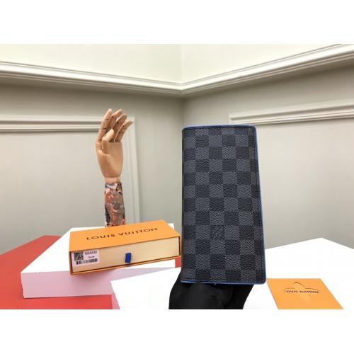 2021新入荷ルイヴィトン Louis Vuitton N64430 Brazza 長財布 Damier Graphite ブランドスーパーコピー財布N品代引き対応国内発送後払い安全必ず届く信用できる...