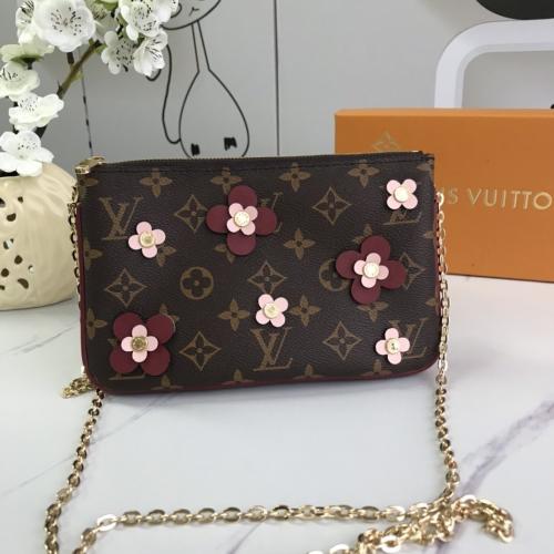 6色 2021新入荷ルイヴィトン Louis Vuitton M63905 Blooming Flowers Monogram ショルダーバッグブランドスーパーコピー財布N品代引き対応国内発送後払い安...