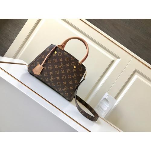 ばれないルイヴィトン Louis Vuitton MONTAIGNE BB M41055 M41056 M41057 ショルダーバッグ Monogram MONTAIGNE BB ハンドバッグ 実物の...