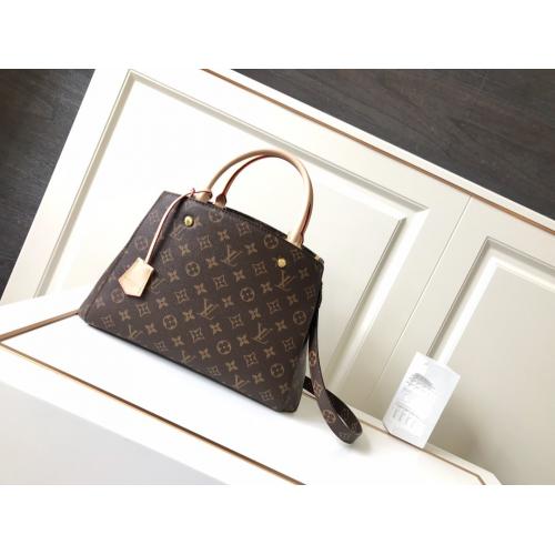 ばれないルイヴィトン Louis Vuitton MONTAIGNE BB M41056 Monogram ショルダーバッグ ハンドバッグ 実物の写真 N品スーパーコピー代引き対応国内発送後払い安全必...