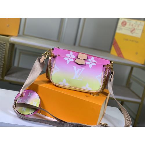 2色 ばれないルイヴィトン Louis Vuitton M44823 multi pochette ショルダーバッグ 実物の写真 N品スーパーコピー代引き対応国内発送後払い安全必ず届く優良サイト