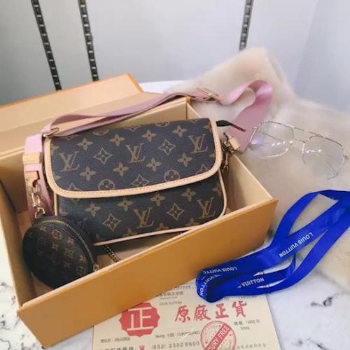 2色 人気が爆発 ルイヴィトン Louis Vuitton ショルダーバッグ M6007 Multi Pochette New Wave 実物の写真 N品スーパーコピー代引き可能国内発送後払い安全必ず...