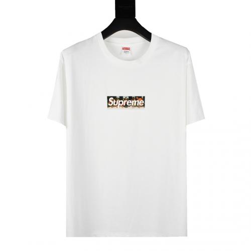 2色口コミ夏物Supreme シュプリーム 21ss Milan Box Logo Tee 半袖Tシャツ 実物の写真 N品スーパーコピー服代引き対応国内発送後払い安全必ず届く信用できるサイト