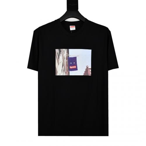 2色口コミ夏物Supreme シュプリーム 19FW Week 1 Banner Tee  半袖Tシャツ 実物の写真 N品スーパーコピー服代引き対応国内発送後払い安全必ず届く信用できるサイト