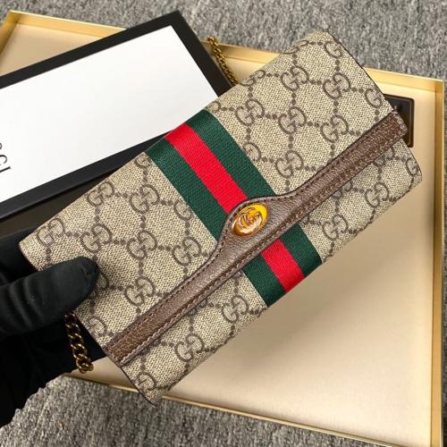 送料無料 Gucci グッチ 909055 ショルダーバッグ 長財布実物の写真 N品スーパーコピー財布代引き対応国内発送後払い安全必ず届く優良サイト