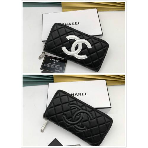 芸能人愛用Chanel シャネル ファスナー長財布15C-169 実物の写真 N品スーパーコピー財布代引き対応国内発送後払い安全必ず届く優良サイト