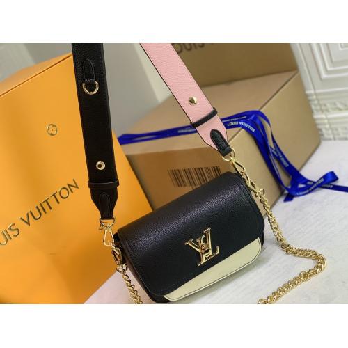 3色ルイヴィトン スーパーコピー M58554/M58555/ M58557ショルダーバッグ Lockme Tender  実物の写真 N品 人気ブランドレプリカバッグ代引き対応国内発送後払い安全必ず...
