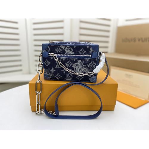 ルイヴィトン スーパーコピー M80033 M44480Mini Soft Trunk  ショルダーバッグ Monogram Tapestry 実物の写真 N品 人気ブランドレプリカバッグ代引き対応国...