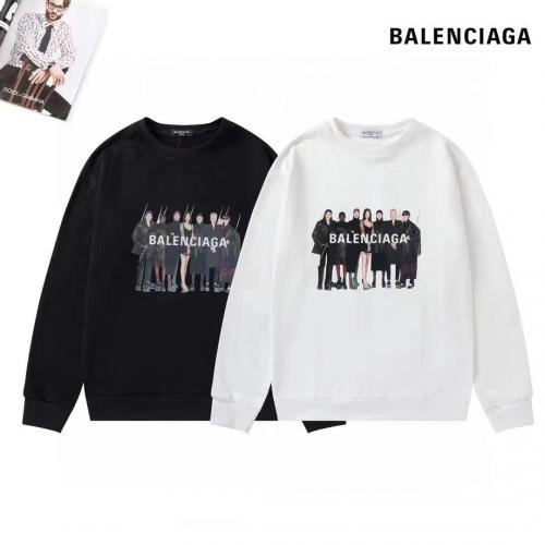 話題国内 バレンシアガ BALENCIAGA メンズレディース定番ラウンドネック 百搭  印刷着痩せレトロ スーパー優良直営店