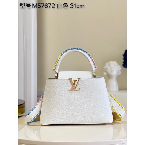 LOUIS VUITTON ルイヴィトンスーパーコピーN級品 カプシーヌ MM ハンドバッグ 2111DNJ1200-M57672-2