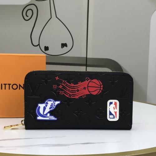 おすすめ 後払い×NBA ルイヴィトン 新作スーパーコピーN級品 ラウンドファスナー式財布 2108XTDJ80-M60017