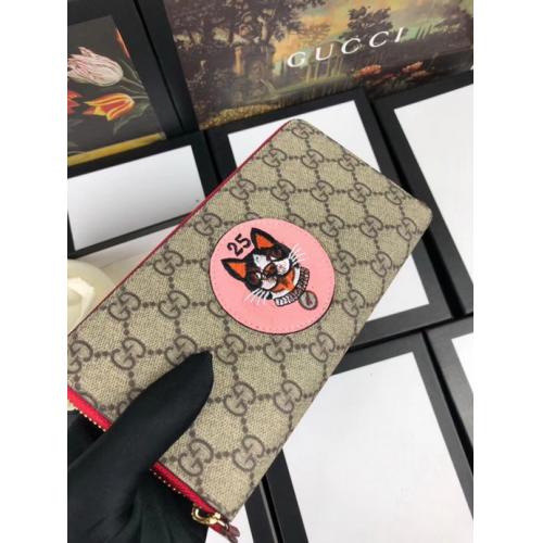 グッチ 長財布 レディース GUCCI ラウンドファスナー長財布 499384-1