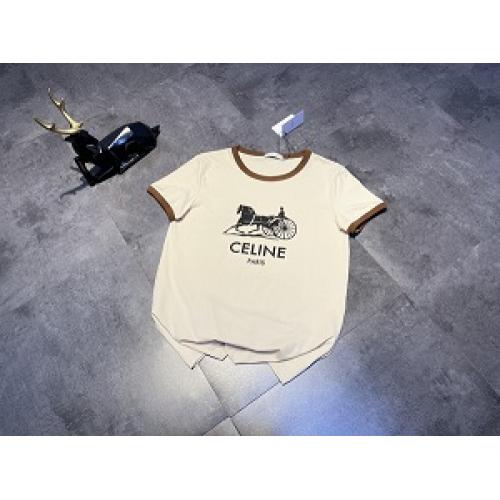 定番商品CELINE 2021新品セリーヌ ｔシャツ 偽物 人気ランキング 激安通販シンプルな着こなし半袖