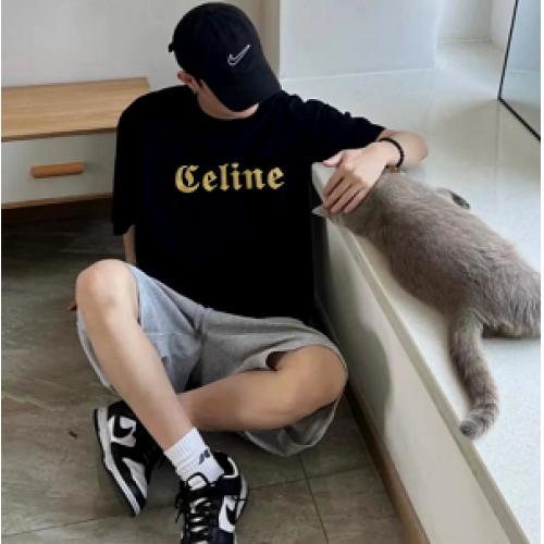 SS22☆CELINE コピーセリーヌｔシャツ人気海外セレブ愛用スタイリッシュユニセックス上品