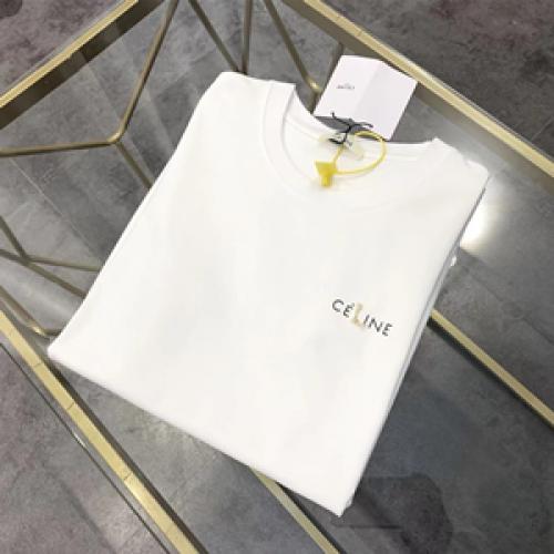 2022年リニューアルバージョン入荷 CELINEロゴ セリーヌ半袖Tシャツコピー ユニセックス 幅広い着こなし