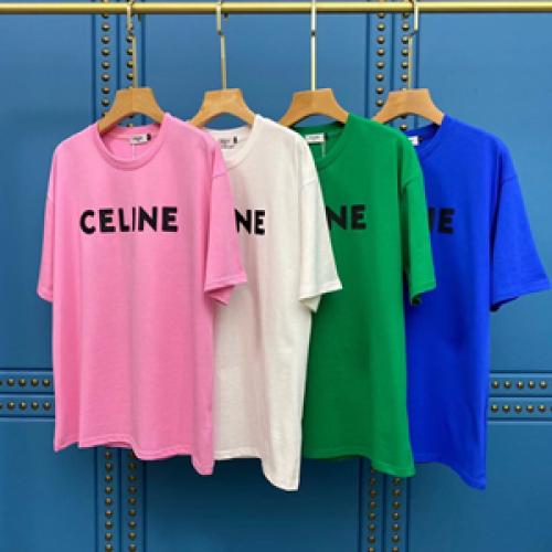 2022年リニューアルバージョン入荷 CELINEコピーセリーヌ半袖Tシャツ 選べる４色 男女兼用 快適な着心地