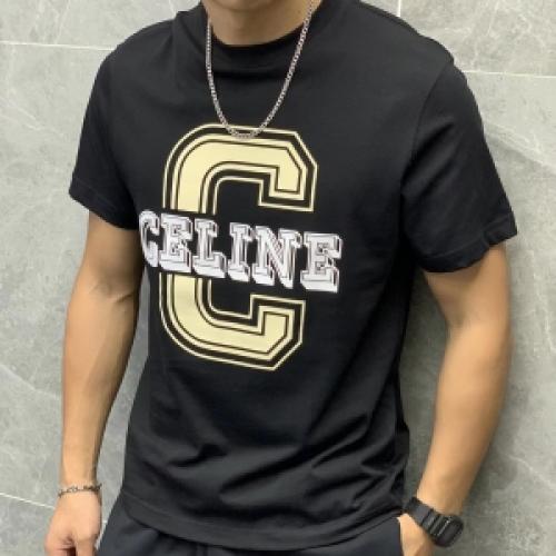 CELINE 16 セリーヌTシャツ スーパーコピー ライトウェイトコットンジャージー 着易さのクルーネック3カラー