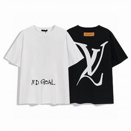 人気☆LouisVuitton エンドゴールLVクルーネック2022最新快適な高評価ルイヴィトン Tシャツコピー