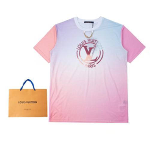 目が離せない新品 LOUIS VUITTON コピー ルイヴィトン 半袖Tシャツ アクチィブなスタイル チェーン付き