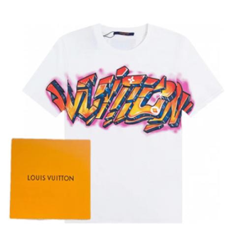 LOUIS VUITTON 爽やか夏らしい☆ルイヴィトン Tシャツコピー ゆるやかなシルエット 着回しの効くアイテム