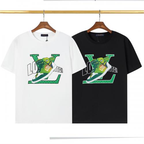 2023年春先のアイテム LOUIS VUITTON  コピー Tシャツ スニーカーイラスト ルイヴィトン