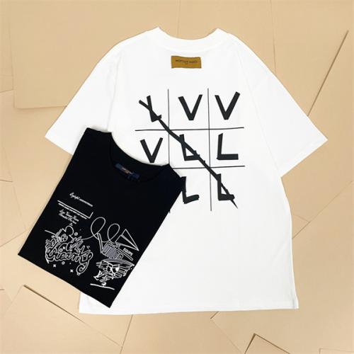 2023SS LOUIS VUITTON コピー Tシャツ ルイヴィトン 柄プリント 九宮格