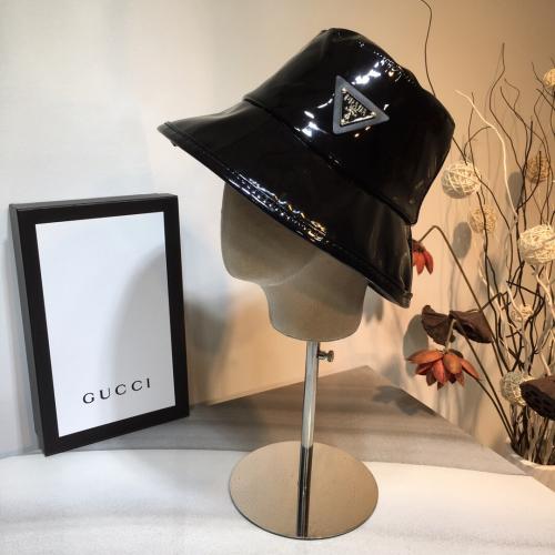 PRADA プラダ 帽 バケットハット cap 秋冬新品 ST-127609-359