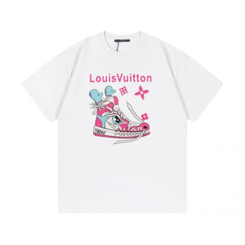 2024新入荷ルイヴィトン Louis Vuitton 半袖Tシャツ スーパーコピー代引き後払い対応国内発送口コミおすすめブランドコピーn級品安全なサイト