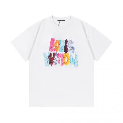 2024新入荷ルイヴィトン Louis Vuitton 半袖Tシャツ スーパーコピー代引き後払い対応国内発送口コミおすすめブランドコピーn級品安全なサイト