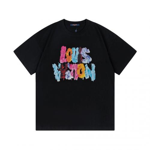 2024新入荷ルイヴィトン Louis Vuitton 半袖Tシャツ スーパーコピー代引き後払い対応国内発送口コミおすすめブランドコピーn級品安全なサイト